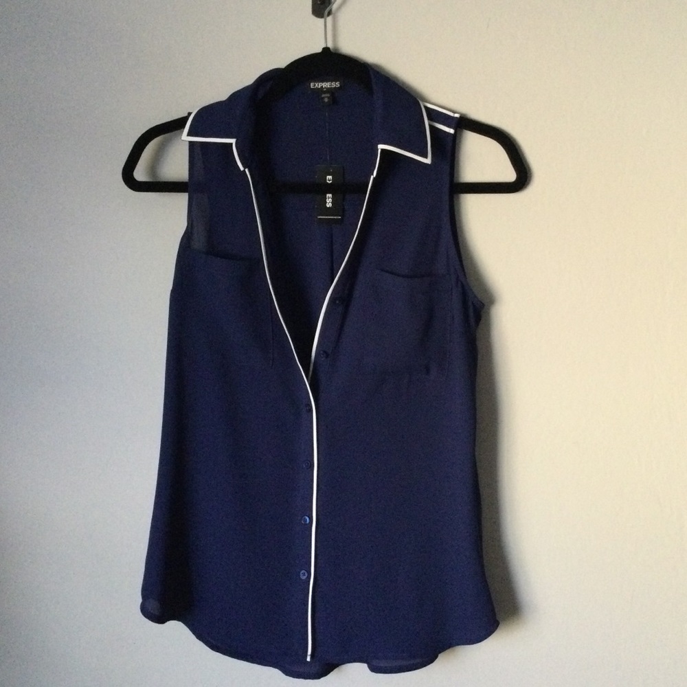 EXPRESS - Sleeveless Blouse - Size XS - NWT
